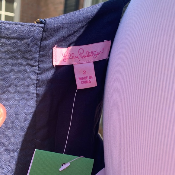 NWT Lilly Pulitzer Annabelle Shift Dress 2 NEW - Picture 7 of 7